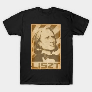 Franz Liszt Retro Propaganda T-Shirt